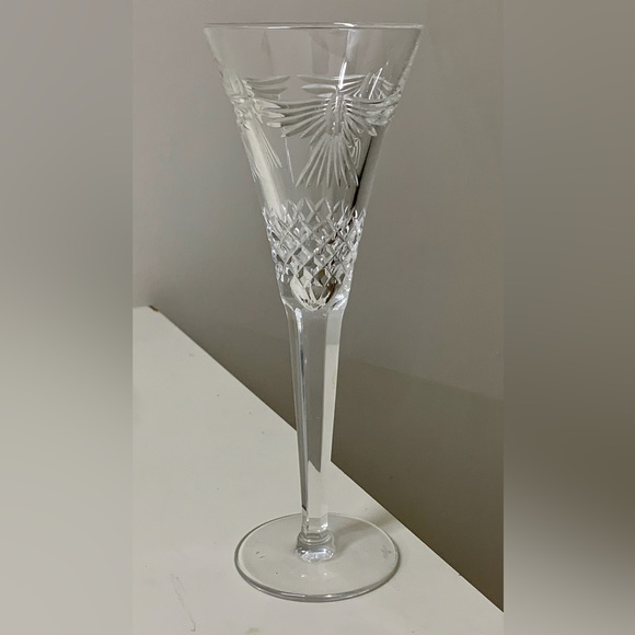 Vtg Discontinued Waterford Crystal Millennium Collection Fluted Champagne Glass - Picture 8 of 14